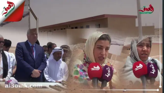 مؤسسة قطرية تبني بيوتا للفقراء بمدشر حدودي مع الجزائر (فيديو)
