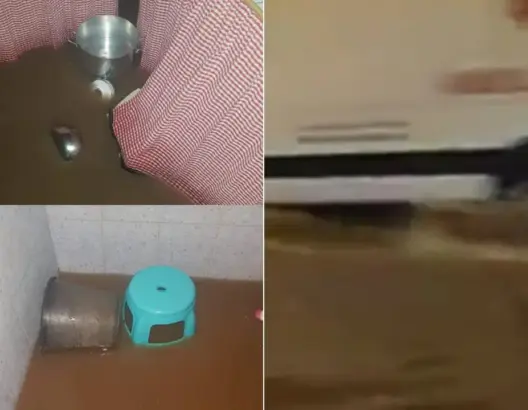 مياه الأمطار تغرق سوق السبت وحقوقيون يحملون السلطات المسؤولية (فيديو)