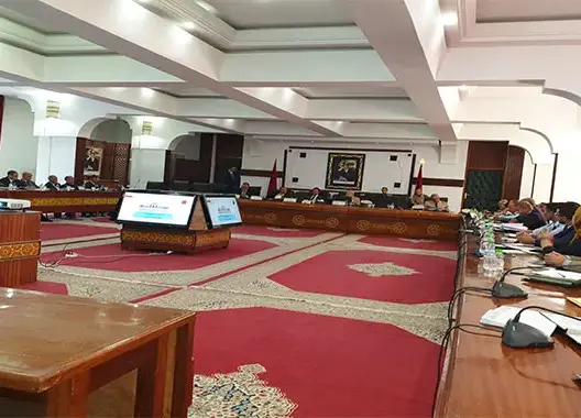 لجنة اليقظة بتاونات تجتمع لإعداد مخطط لمواجهة مخاطر الأمطار