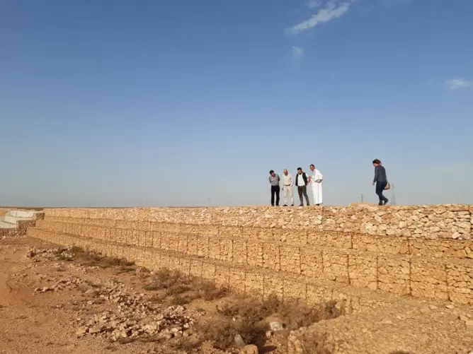 المجاري المائية وقنوات صرف مياه الأمطار تستنفر اتحاديي تيزنيت
