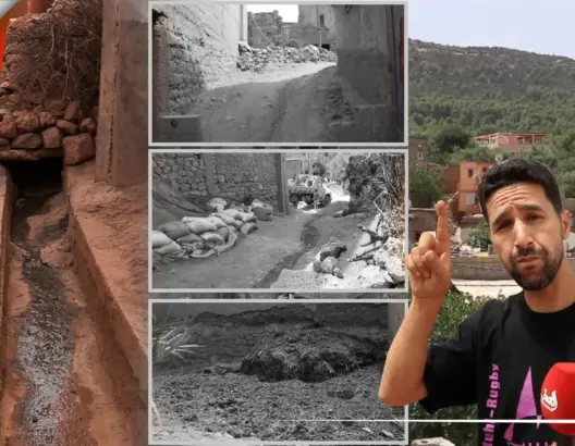 “أيت أمغار” .. حي تاريخي بمدينة دمنات لكن بمواصفات “دوار” (فيديو)