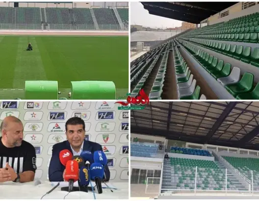 افتتاح الملعب الشرفي بوجدة.. وهذا ما تعهد به رئيس ومدرب المولودية (صور)