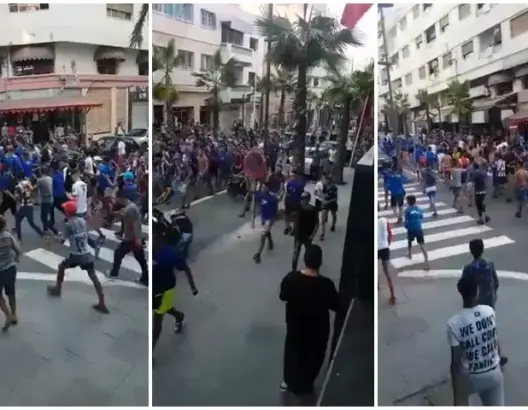 جماهير طنجة تهتف باسم الزفزافي بشوارع الحسيمة.. وناصر يذرف الدموع (فيديو)