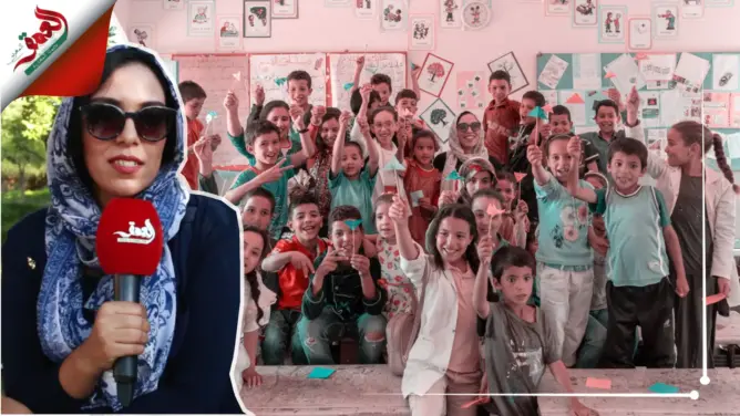 أستاذة تحول معاناتها بجبال الحوز لأعمال خيرية للتلاميذ والساكنة