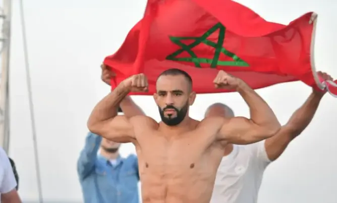 أبو زعيتر يفوز على الفلندي “تيمو باكلين” بالضربة القاضية