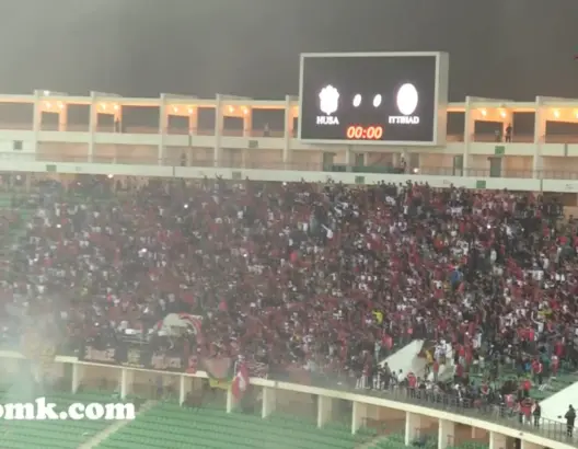 “شاعلة” مع جماهير الحسنية بملعب أدرار