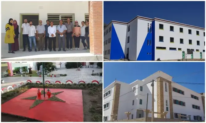 افتتاح 12 مدرسة عمومية جديدة بتطوان.. وبني ليث تحتضن أول إعدادية في تاريخها (صور)
