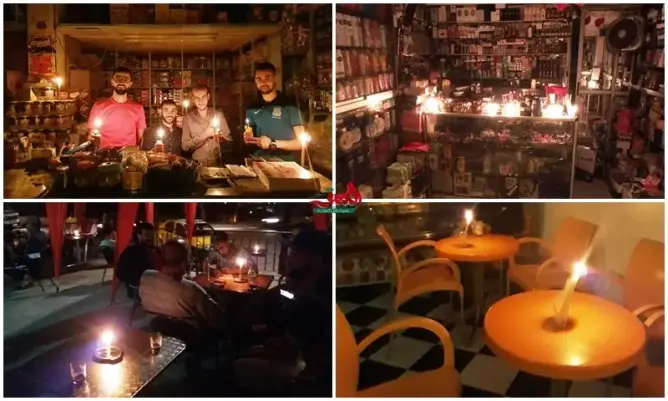 استجابة واسعة لحملة إطفاء الأنوار بالشمال احتجاجا على “أمانديس” (صور)