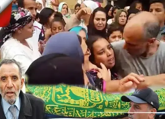 تشييع جثمان الممثل أحمد الصعري وسط بكاء وانهيار ابنته