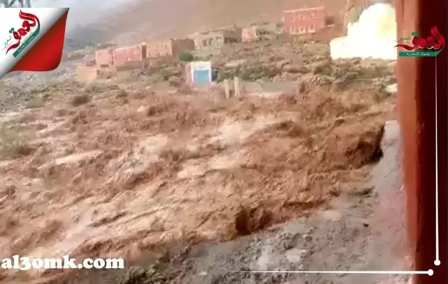 فيضانات وسيول تجرف سيارة ومنزلا ضواحي تافراوت (فيديو)