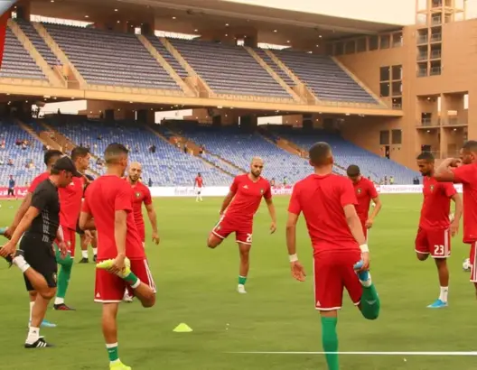من ملعب مراكش الكبير..أجواء مباراة المنتخب المغربي وبوركينا فاسو (فيديو)