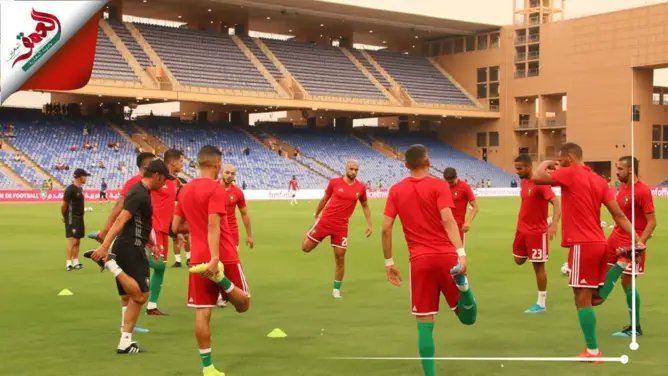 من ملعب مراكش الكبير..أجواء مباراة المنتخب المغربي وبوركينا فاسو (فيديو)