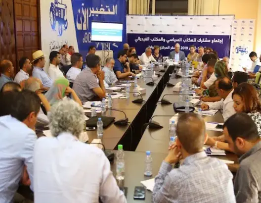 القضاء ينتصر لبنشماش.. ويقضي ببطلان اللجنة التحضيرية لخصومه (فيديو وصور)