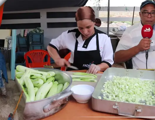 تعرف على كواليس اشتغال طاقم مخيم “أركمان” بالناظور(فيديو)