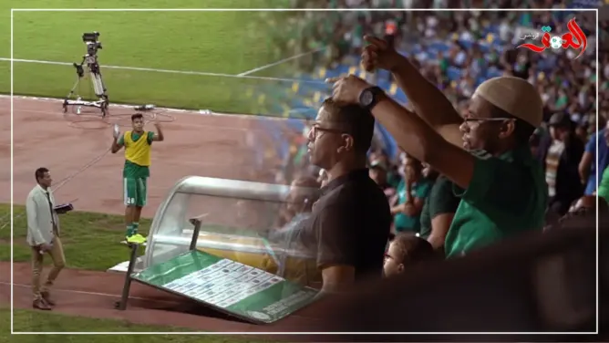 جمهور الرجاء يطالب لاعب بإعادة صلاته (فيديو)