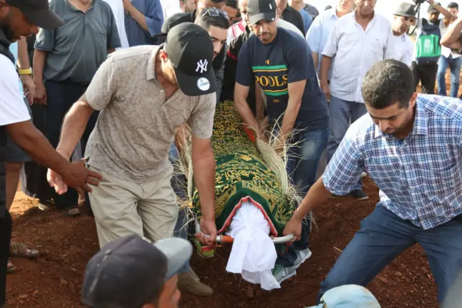 تشييع جنازة الممثل محمد خدي بعد أيام من رحيل أمينة رشيد