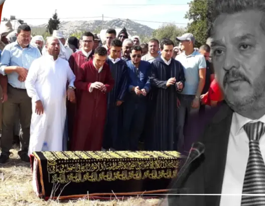 هكذا ودعت جماعة صدينة رئيسها في جنازة مهيبة بتطوان (فيديو)
