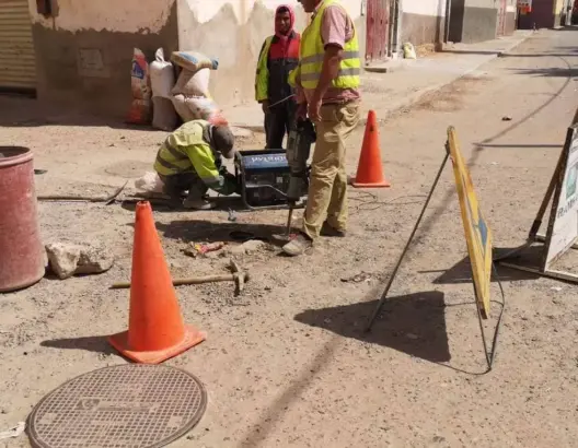 بعد الإحتفال بعيد ميلادها .. مصالح “الرامسا” تغلق “حفرة” إنزكان