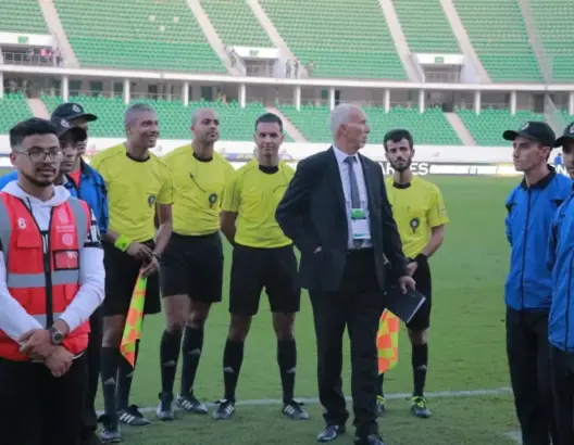 بعد الهزيمة أمام بركان.. الحسنية تسلك المسطرة القانونية ضد الحكم بوسليم
