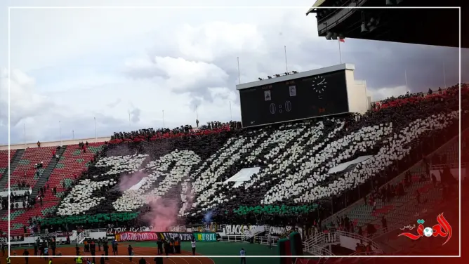 تيفو جماهير الجيش وكركاج “خيالي” (فيديو)