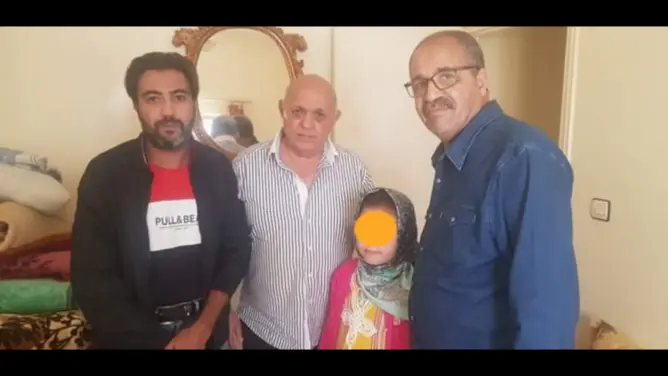 بعد وفاته..الحسنية تزور بيت مشجع وفي وتتكفل بمصاريف تمدرس ابنته