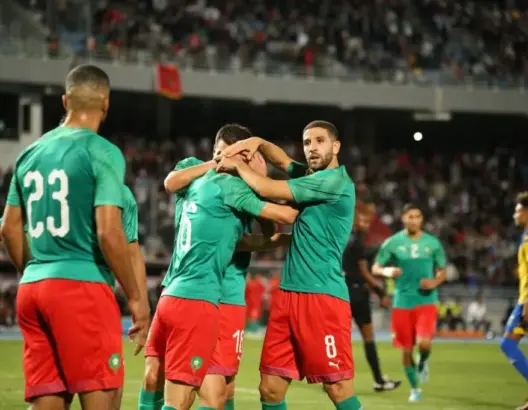 المنتخب المغربي ينهزم أمام نظيره الغابوني (فيديو)