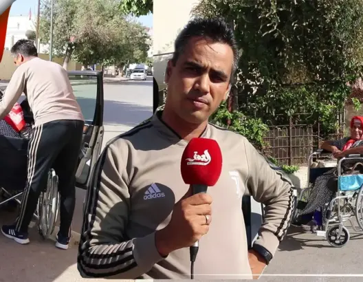 الأشهب.. شاب من فاس يتطوع لنقل ذوي الاحتياجات الخاصة مجانا (فيديو)
