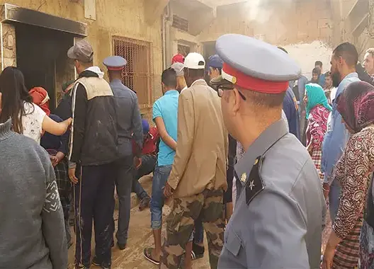 النيران تلتهم منزلا لأسرة معوزة بالحاجب