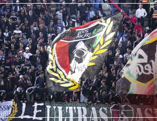 جماهير الجيش في مباراة “الديربي”