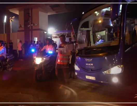 تعزيزات أمنية مشددة خلال مباراة المغرب وليبيا (فيديو)