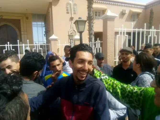 النيابة العامة بتيزنيت تمنح السراح المؤقت للمعطل “سعيد أهقاي”
