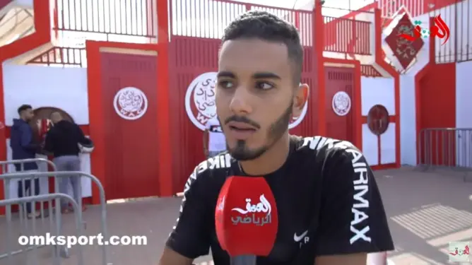 جمهور الوداد متفائل بالفوز على الدفاع الحسني “فيديو”