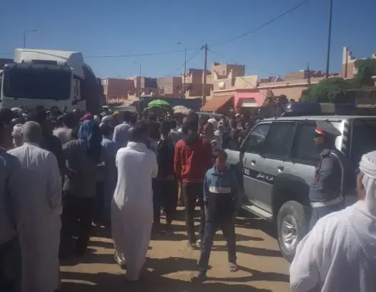 المتعاقدون يدينون اعتداء دركيين على أستاذ بزاكورة ويقررون الاحتجاج