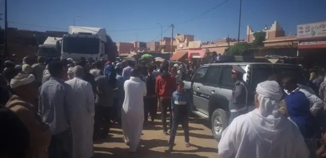 المتعاقدون يدينون اعتداء دركيين على أستاذ بزاكورة ويقررون الاحتجاج