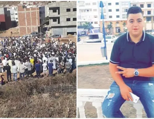 غادر المدرسة ليُعين أسرته .. الفنيدق تودع “شهيد معبر الموت” (فيديو)