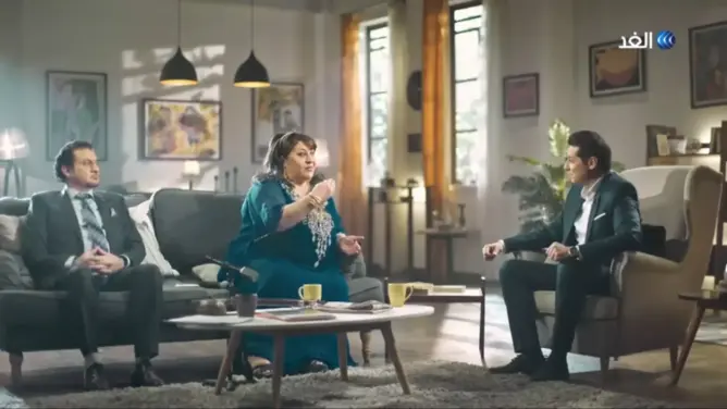 الفنانة فريدة محمد علي والموسيقار محمد كمر ببيت ياسين