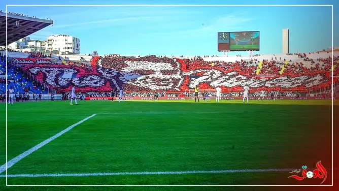 “الوينرز” تبدع بتيفو رائع أمام يوسفية برشيد (فيديو)