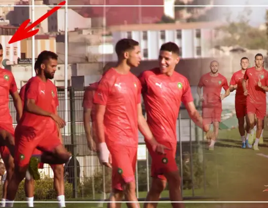 هكذا يستعد “الأسود” لمباراة الغابون (فيديو)