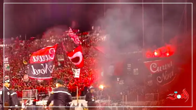 كركاج خيالي لجماهير الوداد في الديربي (فيديو)