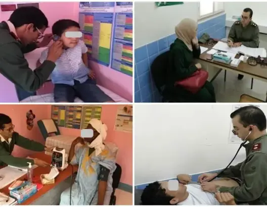 بتعليمات ملكية.. القوات المسلحة تقدم خدمات طبية لمناطق منعزلة (صور)