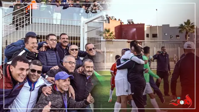 فرحة هستيرية للاعبي يوسفية برشيد بعد الفوز على الرجاء(فيديو)