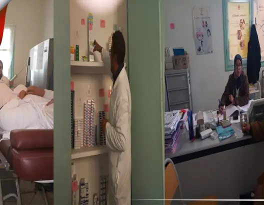 المئات يستفيدون من حملة صحية لفائدة المعوزين بضواحي الحاجب