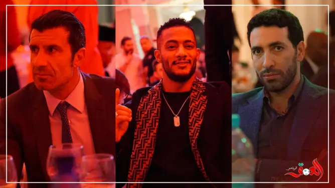 الأخوة أبو زعيتر يقيمون حفل عشاء على شرف نجوم العالم (فيديو)
