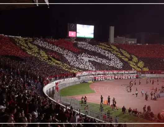 الوينرز تبتكر طريقة جديدة في رفع “التيفو” وتلهب “دونور” (فيديو)