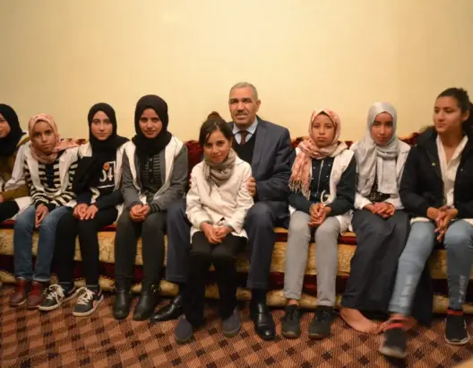 سلطات أزيلال تتفقد مراكز لإيواء تلاميذ الجماعات النائية (صور)