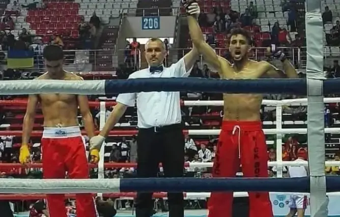 المغربي مرزاق يُتوج بطلا للعالم في الفول كونتاكت وخيا يحصد البرونزية