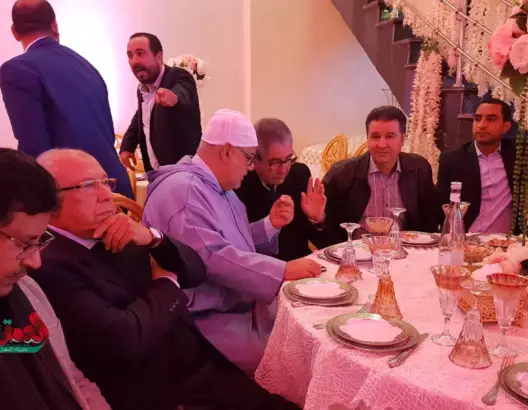 بحضور التازي والخليفة وبنكيران وأوريد.. هاجر الريسوني تحتفل بزفافها (صور)