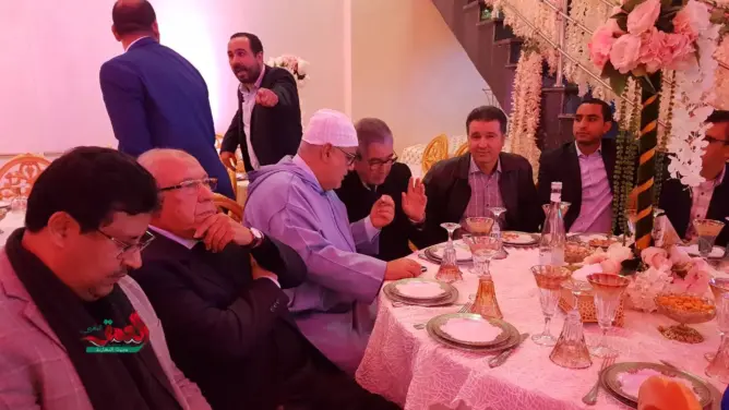 بحضور التازي والخليفة وبنكيران وأوريد.. هاجر الريسوني تحتفل بزفافها (صور)