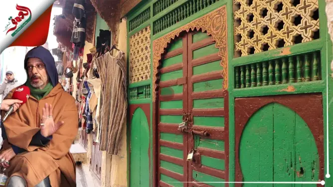 “حانوت النبي” بفاس.. قصة غريبة لمحل تجاري مغلق منذ عقود (فيديو)