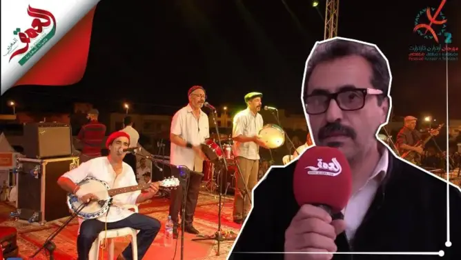 أستاذ يترجم أغاني “إزنزارن” إلى العربية بالحرف اللاتيني والأمازيغي (فيديو)